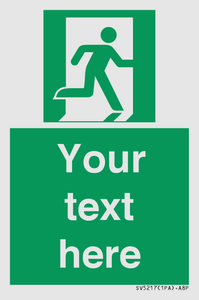 Custom Safe condition: Emergency exit (right hand)